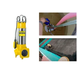 Kisankraft 1.5HP Single Phase Sewage Pump - 62 Ft Max Head and 350 LPM